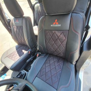 Üléshuzatok Mitsubishi Spacestar – perforált alcantara és eco bőr