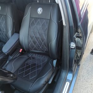 Üléshuzatok VW GOLF – perforált alcantara és eco bőr